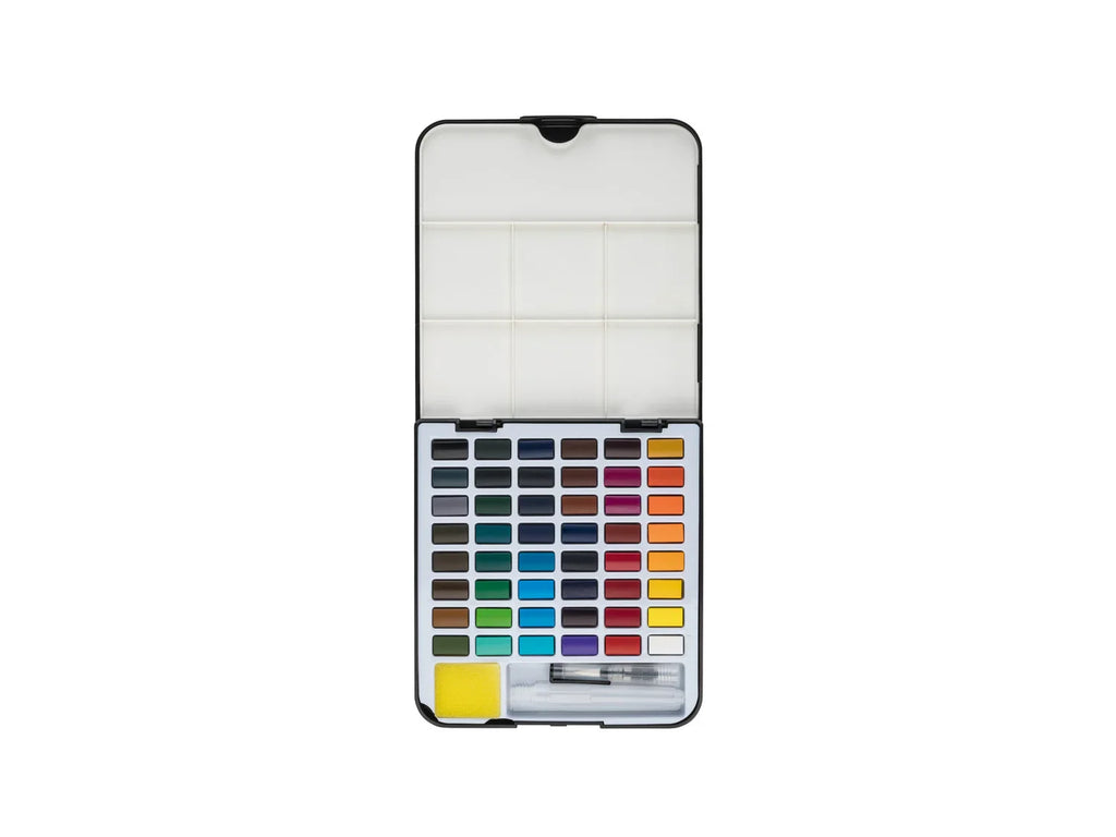 crelando Bote d'aquarelle 51 couleurs