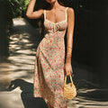 Bianca - Robe midi fluide et chic