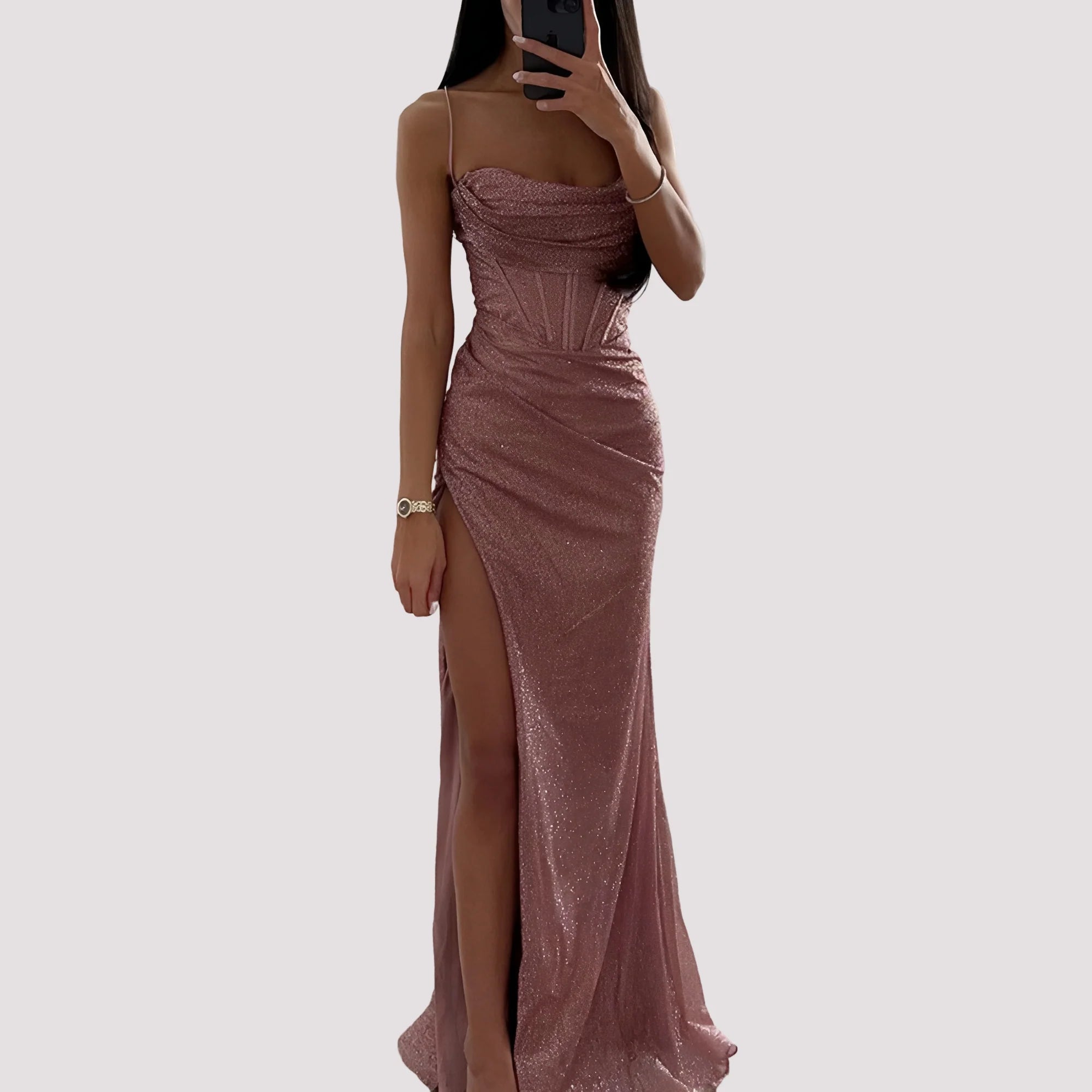 Bonnie - Robe Maxi Élégante avec Fente