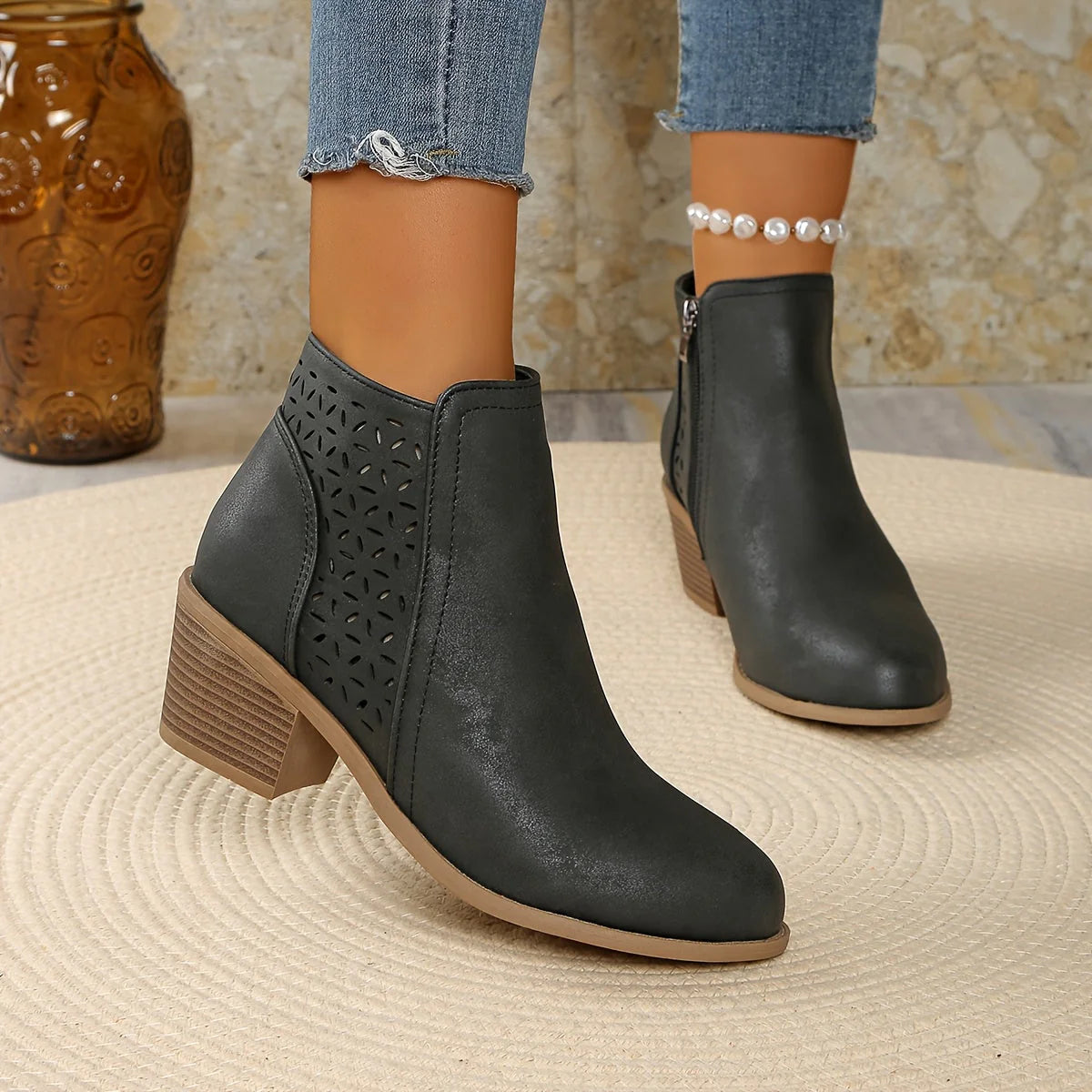 Léonie | Bottines respirantes à confort durable