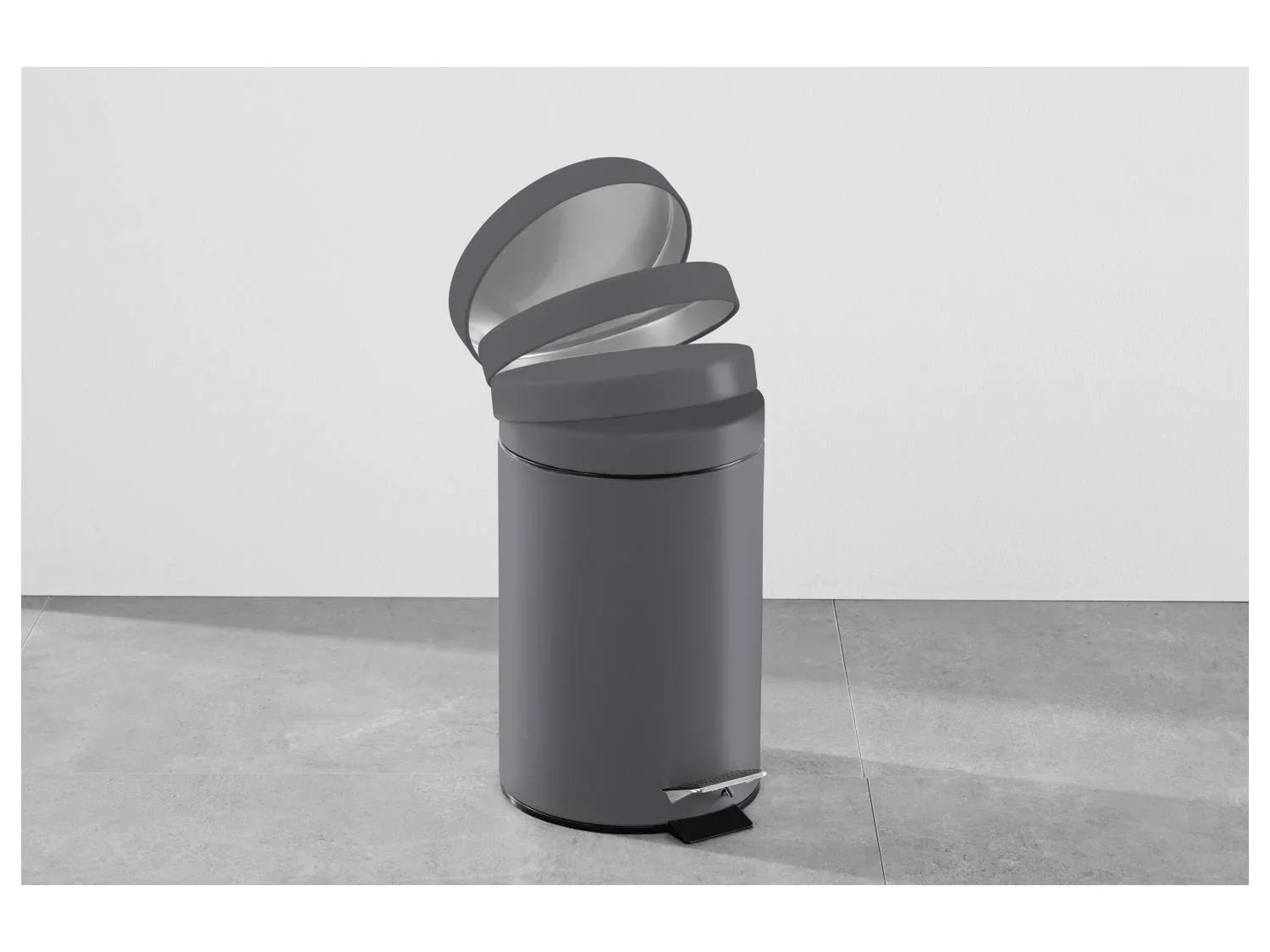 LIVARNO home Poubelle de salle de bains, 3 L