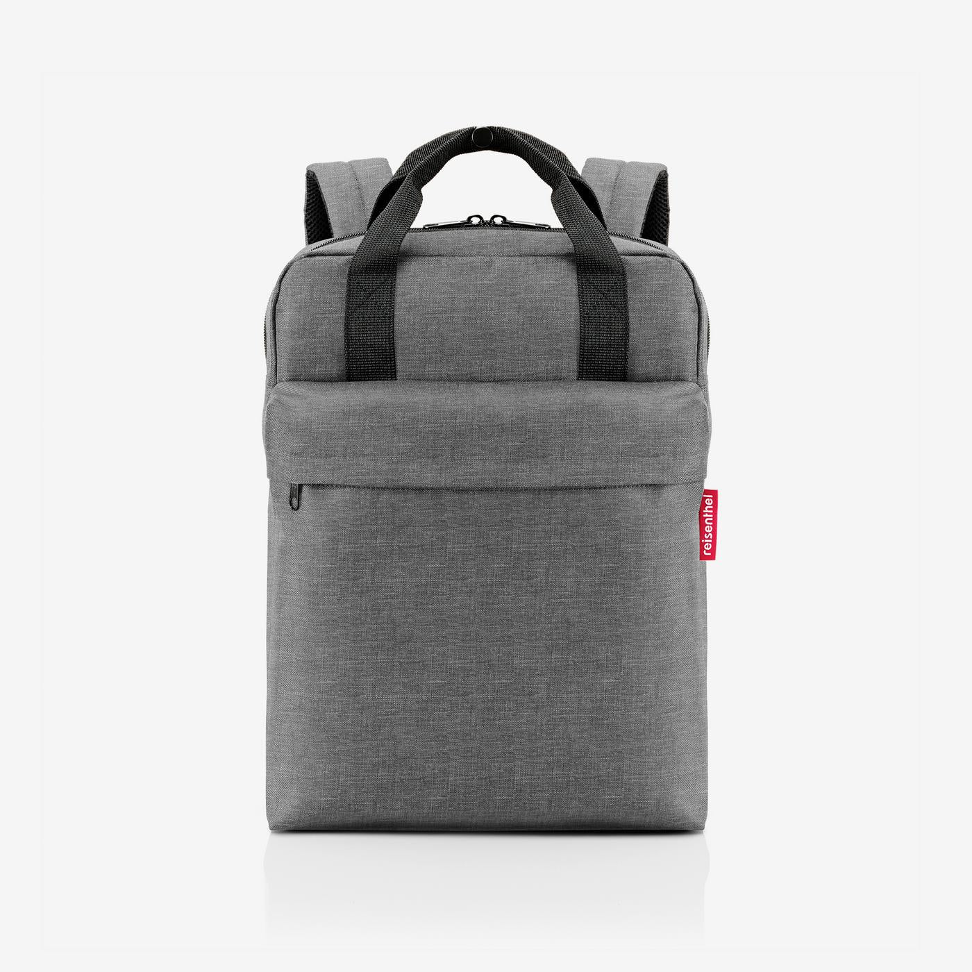 Allday Backpack M Twist Silver