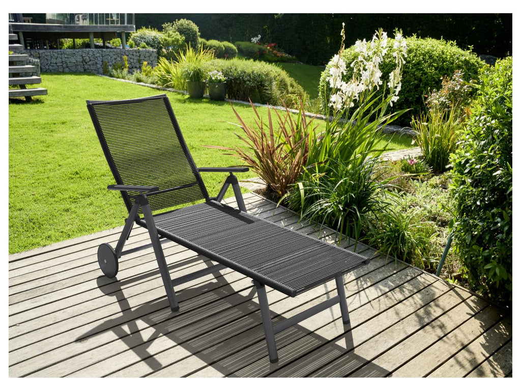 LIVARNO home Chaise longue  roulettes Miami
