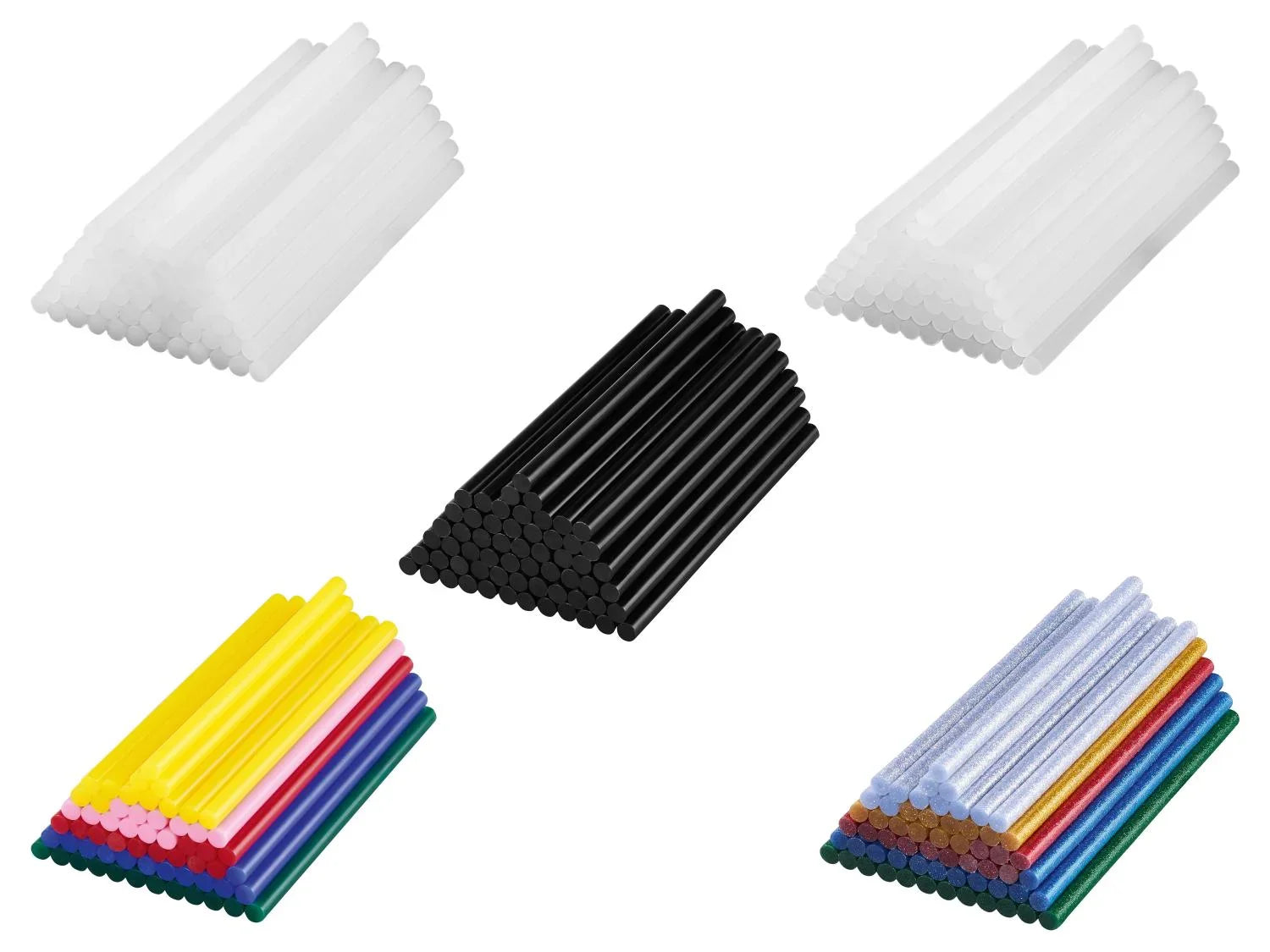 PARKSIDE Btons de colle basse temprature, 60 pices