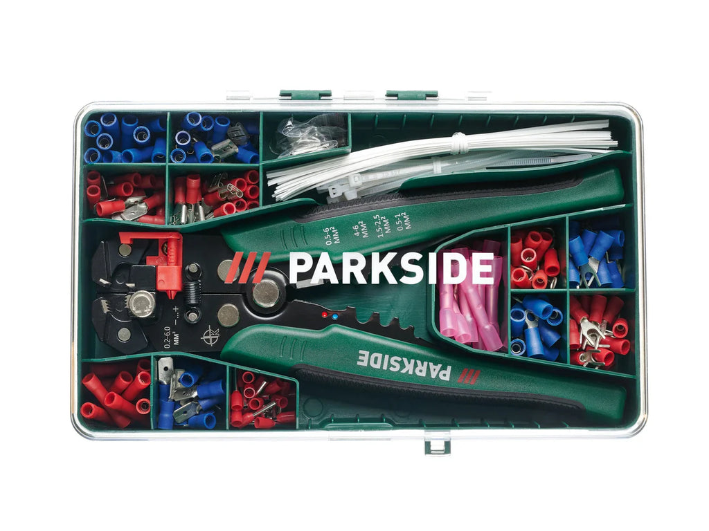 PARKSIDE Jeu de pinces  dnuder et  sertir automatiques PCZS 231 C2 , 231 pices
