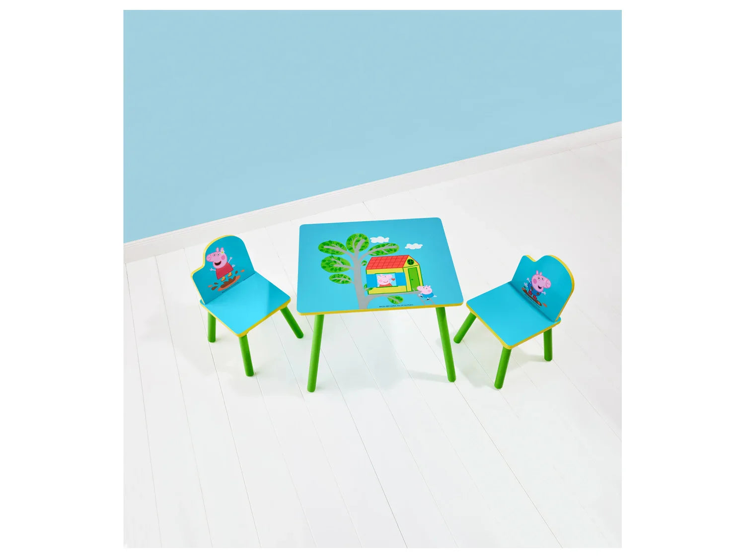 Ensemble de table et chaises pour enfant Peppa Pig