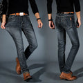 Jeans fuselés extensibles 4 directions de qualité supérieure pour hommes