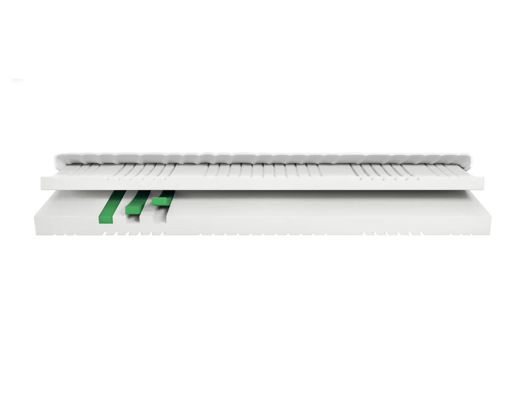 LIVARNO home Matelas en mousse froide 7 zones, H3, 90 x 190 cm
