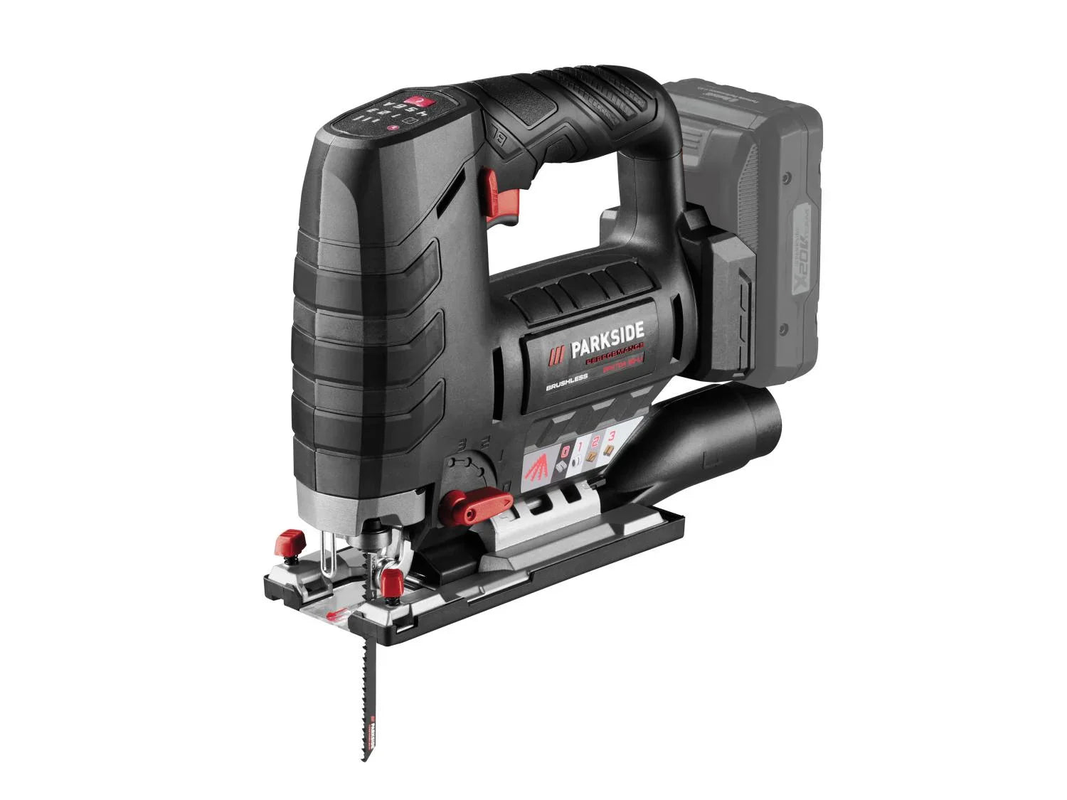 PARKSIDE PERFORMANCE Scie sauteuse sans fil PPSTDA 20-Li B2, 20 V