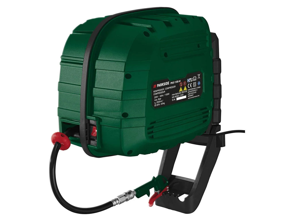PARKSIDE Compresseur PKS 1100 A1, 8 bar, 1100 W