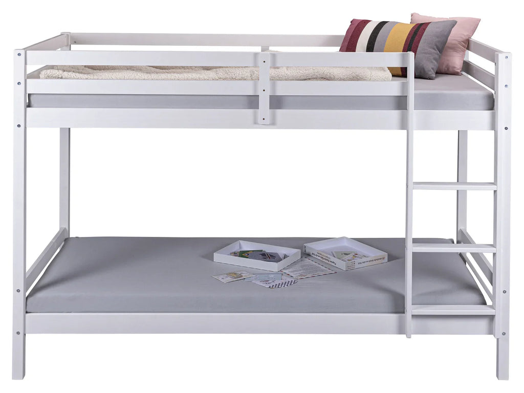 Inter Link Lit superpos enfant, laqu blanc