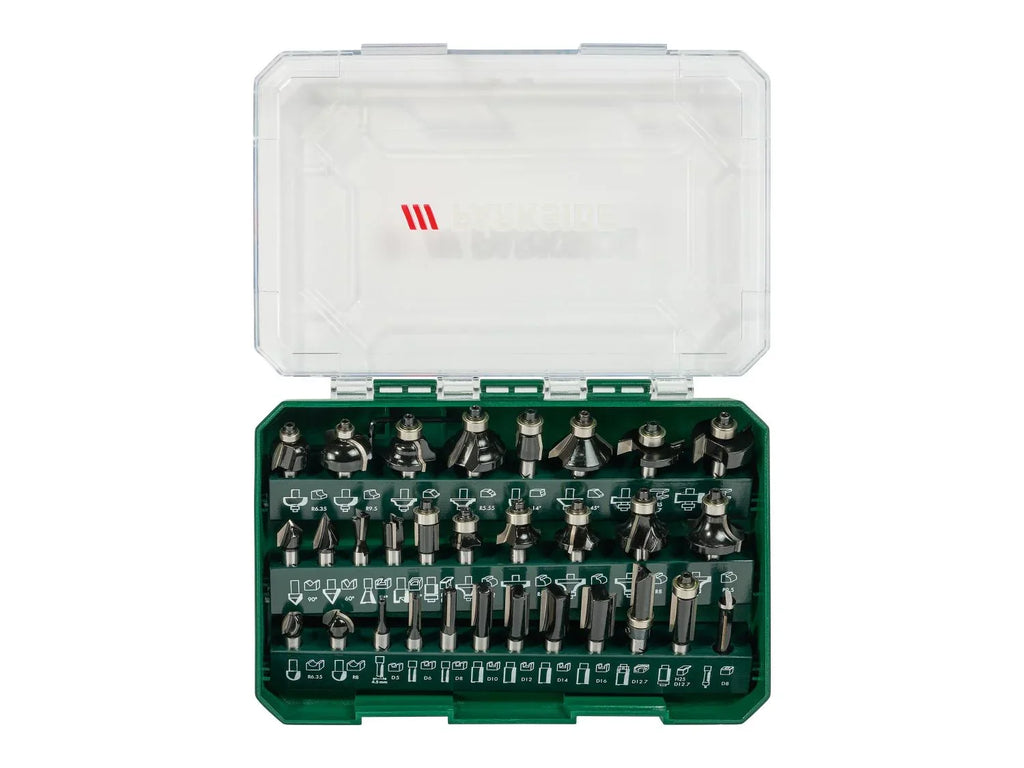 PARKSIDE Set de 30 embouts de fraisage