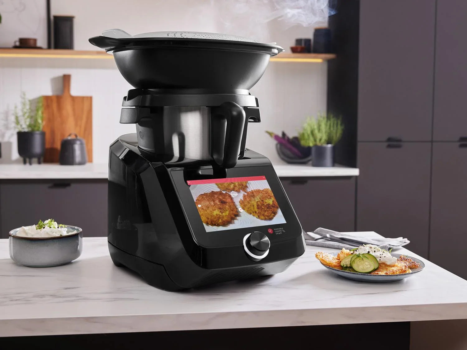 SILVERCREST KITCHEN TOOLS Monsieur Cuisine Smart Black Edition