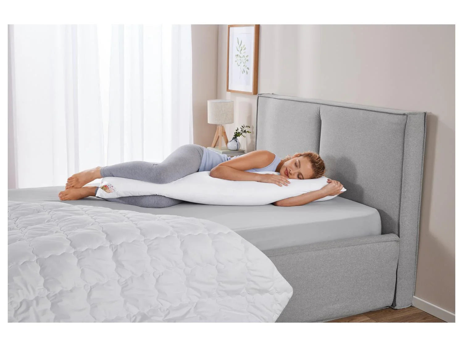 LIVARNO home Oreiller Polygiene, 40 x 145 cm