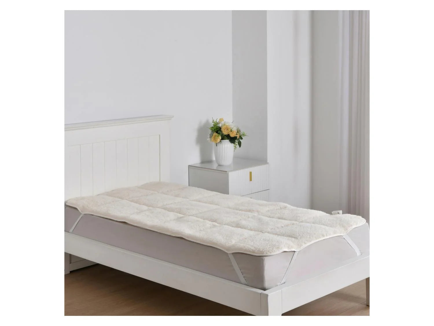TXL Comfort Surmatelas en laine vierge, 140 x 190 cm