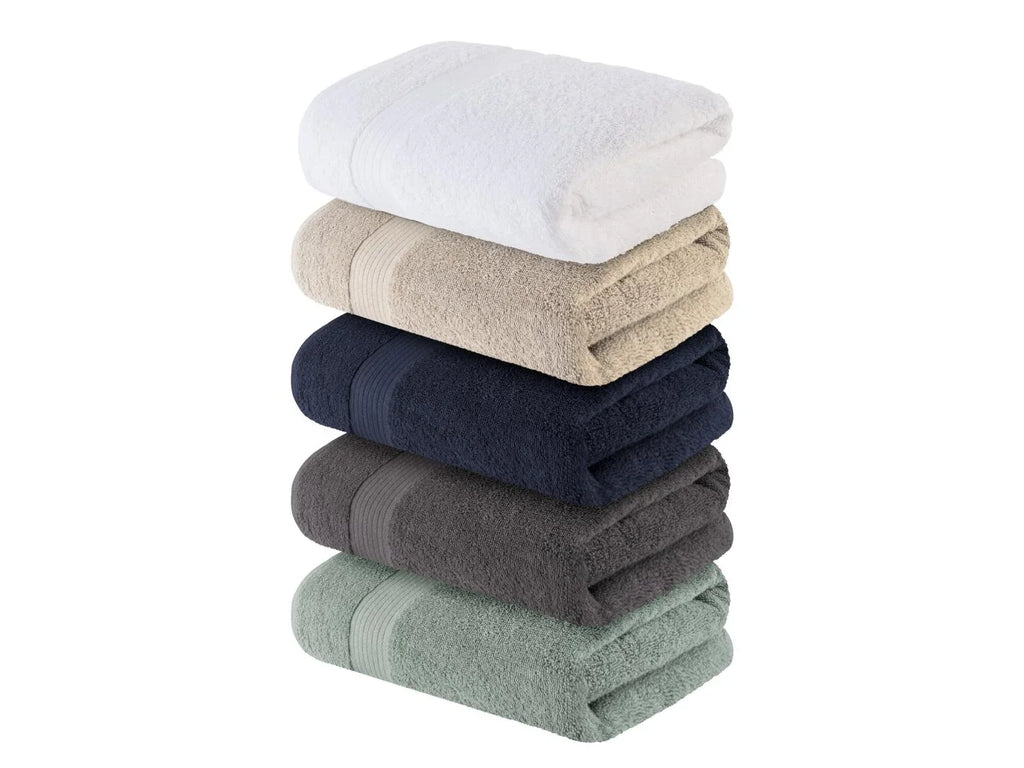 LIVARNO home Serviette de douche ponge, 70 x 140 cm