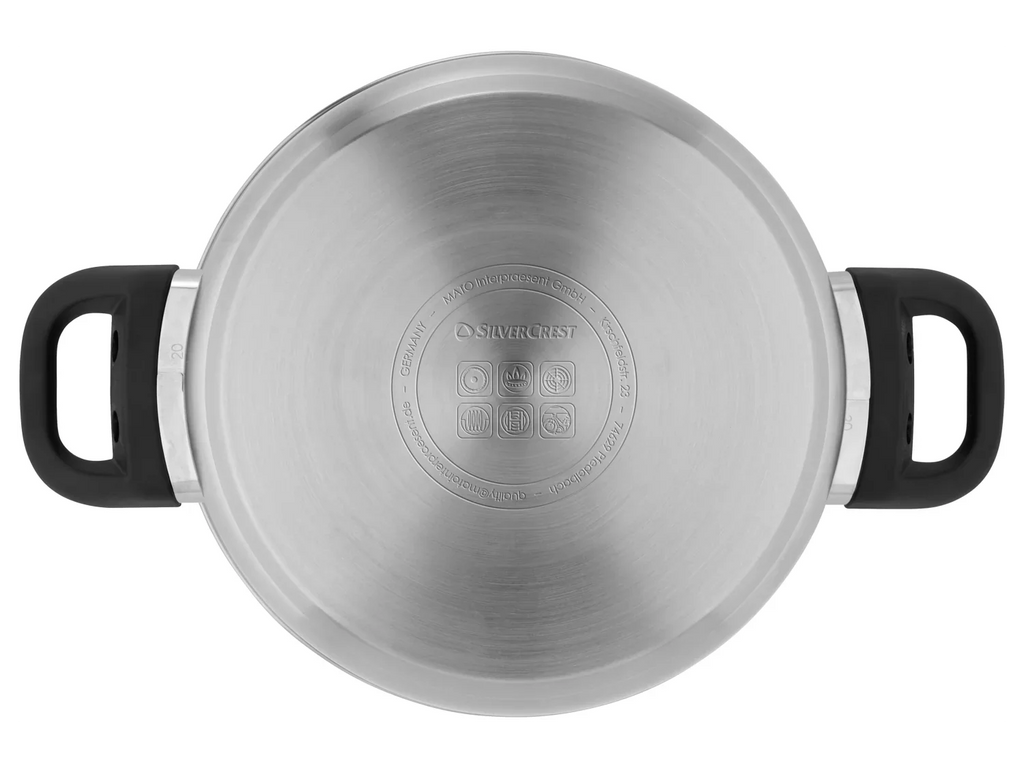 SILVERCREST Faitout en acier inoxydable, 20 cm