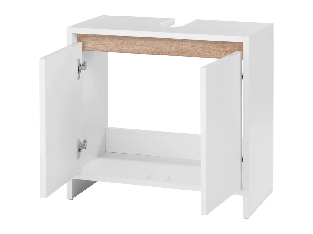 LIVARNO home Meuble sous-vasque Oslo, 60 x 55 x 28 cm, blanc