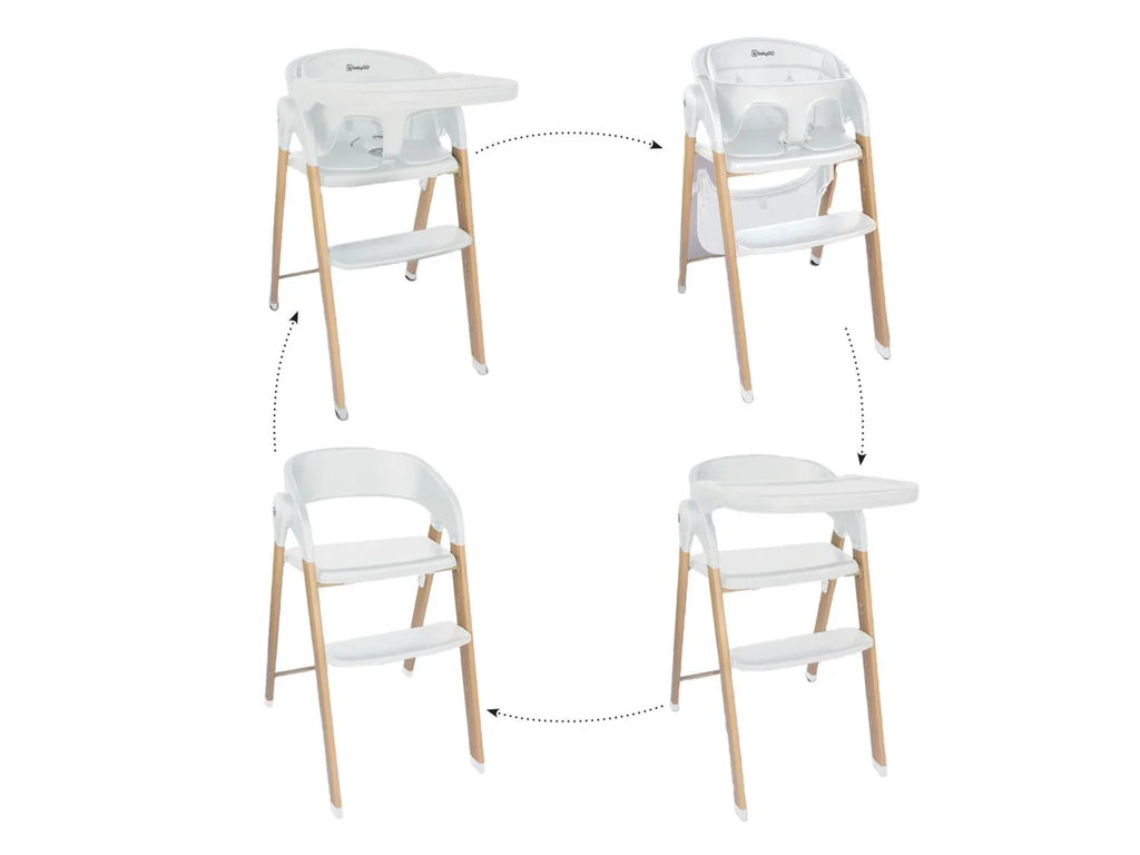 BabyGO Chaise haute volutive