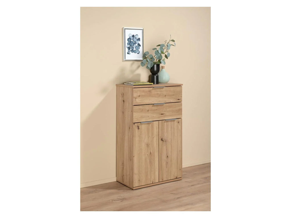 LIVARNO home Meuble bas, 57,6 x 94,8 x 32,9 cm, imitation chne