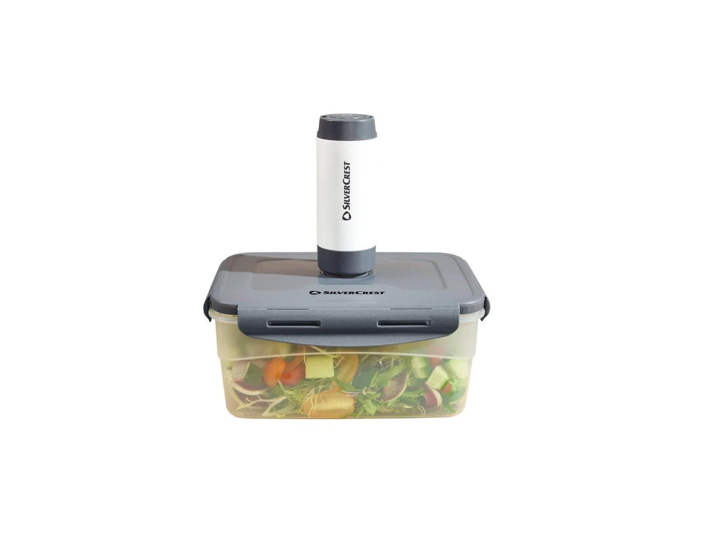 SILVERCREST Rcipient de mise sous vide ou Sachets de mise sous vide ou Appareil de mise sous vide manuel