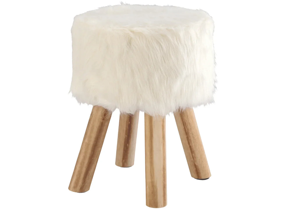 LIVARNO Tabouret avec peluche