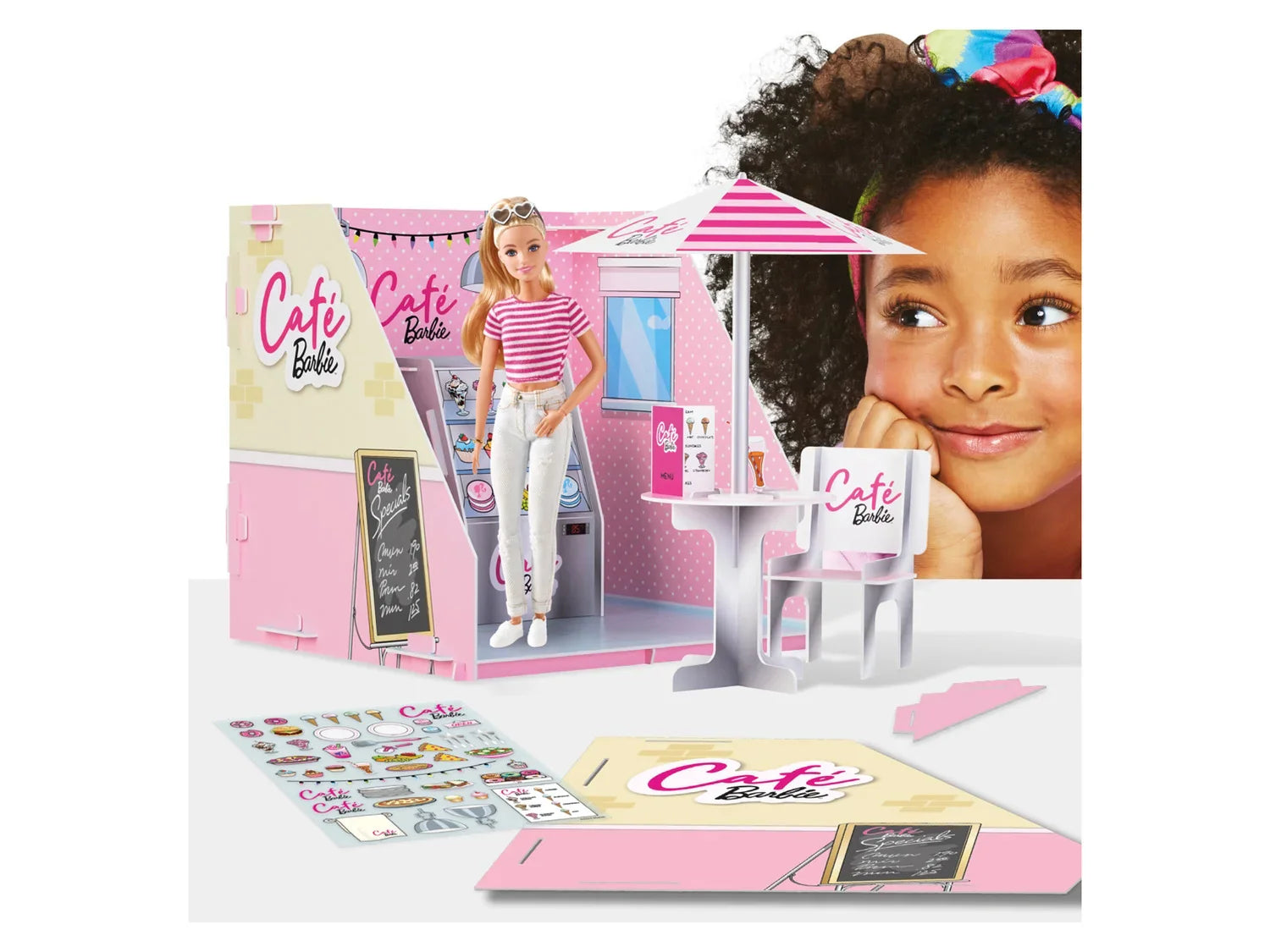 Barbie Pop-Up caf ou pop-up boutique ou docteur animalier