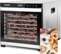 COSORI Food Dehydrator Bigger Than 7 Trays With Large 6.5 Drying Space 600W Power