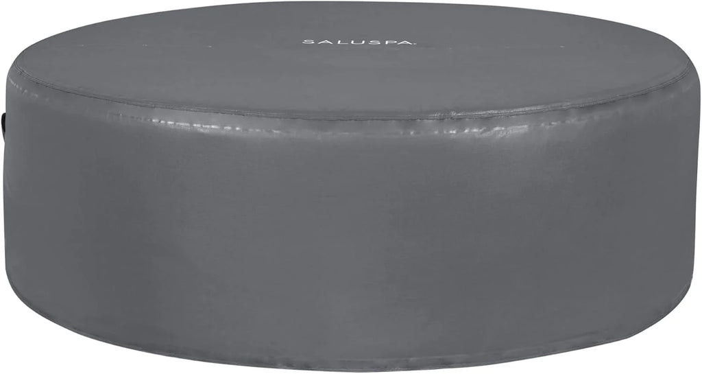 Inflatable Hot Tub Spa (71 x 26) | Portable Hot Tub with 2 Covers (1 Energy-Efficient Thermal Cover and 1 Standard Cover) | Fits Up to 2-4 Persons | Black