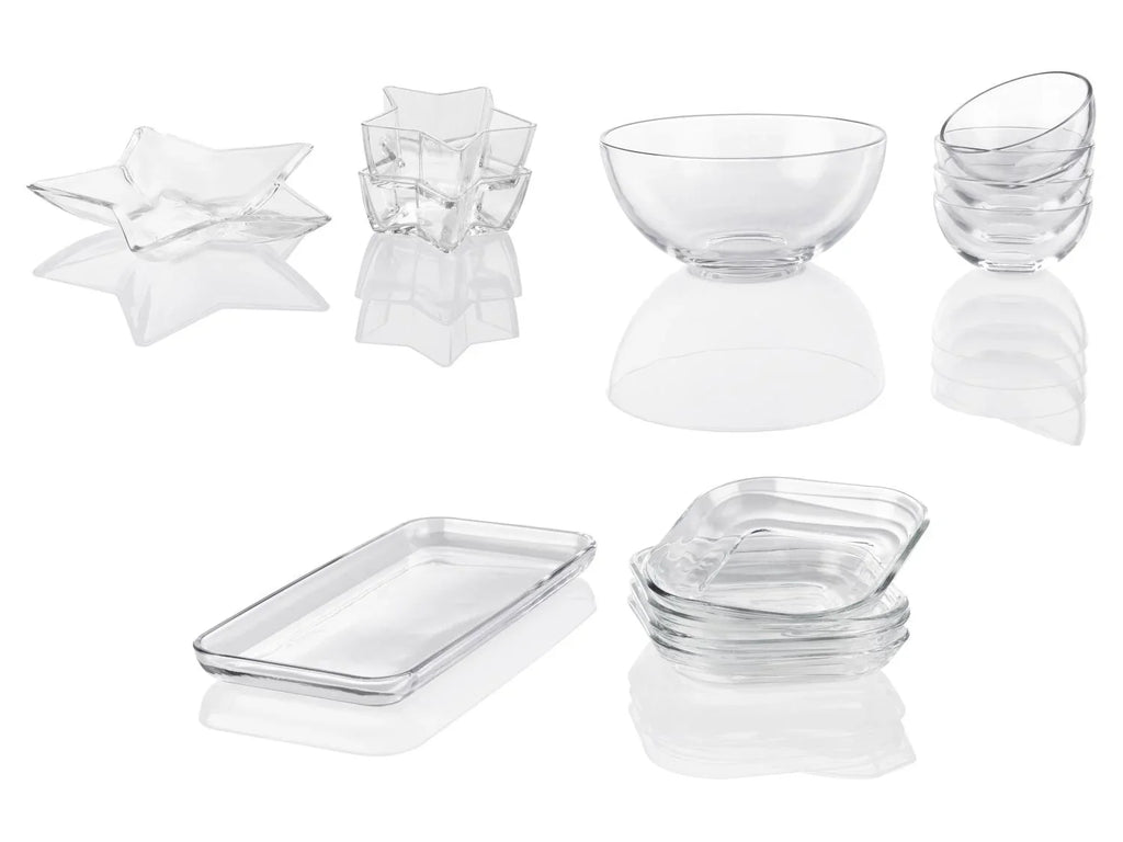LIVARNO home Ensemble de saladiers ou prsentoirs en verre