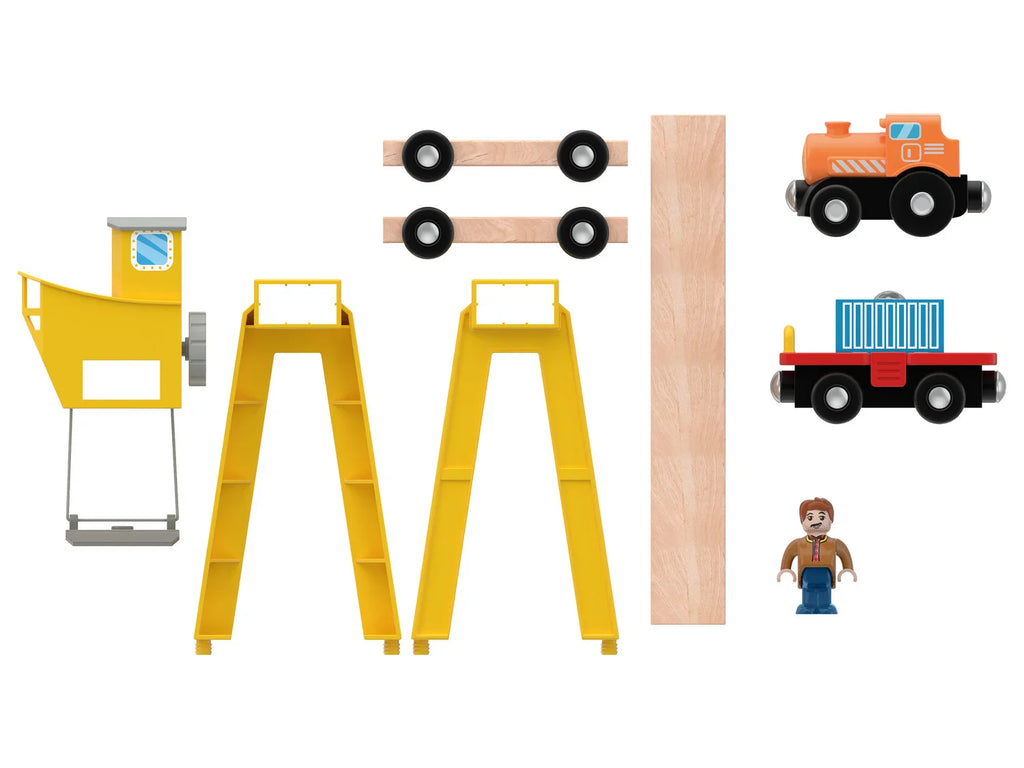 Playtive Extension de chemin de fer en bois