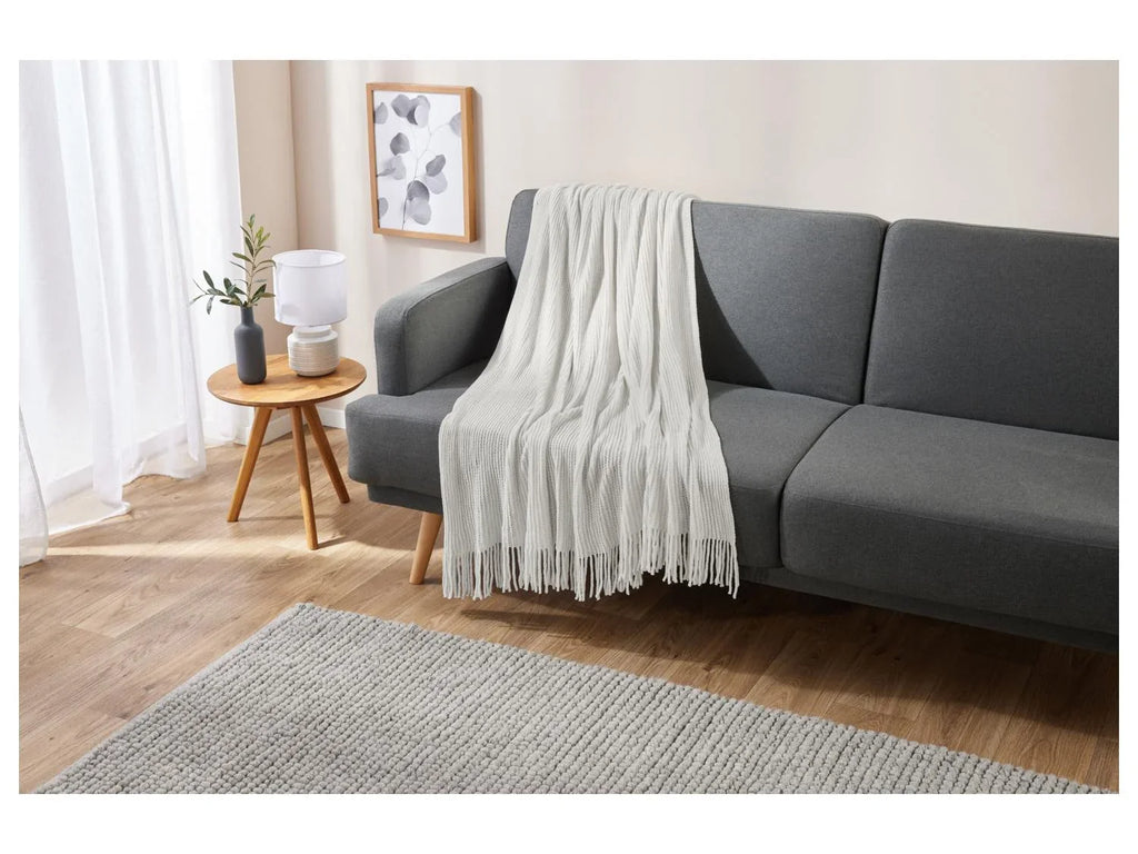 LIVARNO home Plaid en maille chenille