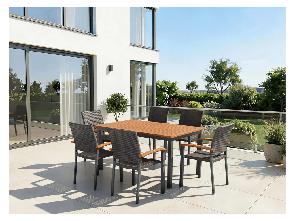 Table de jardin en aluminium Valencia