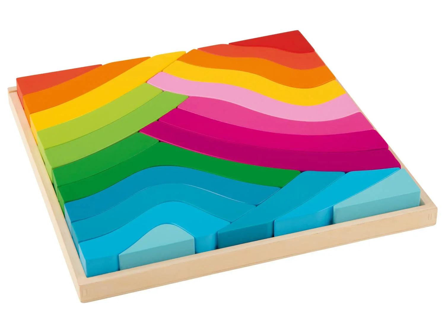 Playtive Jouet de motricit de style Montessori, en bois