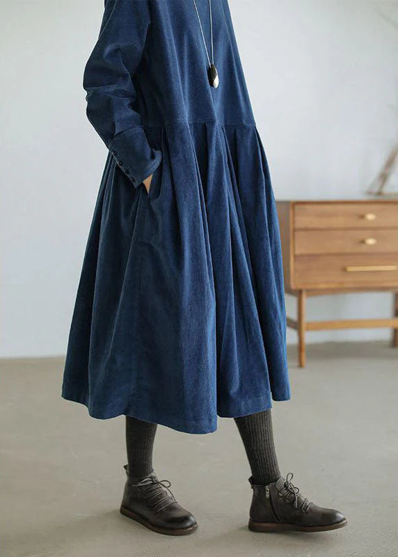 Robe en velours côtelé intemporelle