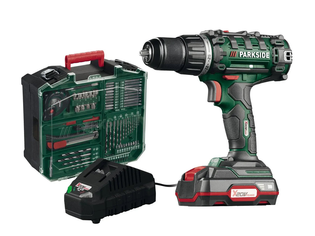 PARKSIDE Set visseuse-perceuse 20 V PABS 20-Li G8