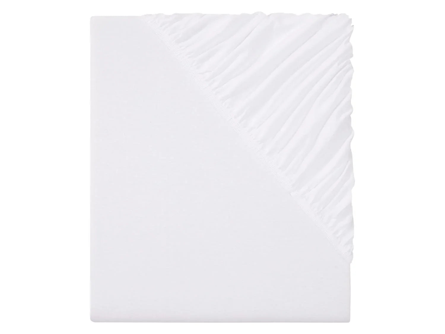 LIVARNO home Lot de 2 draps-housses en jersey 180-200 x 200 cm