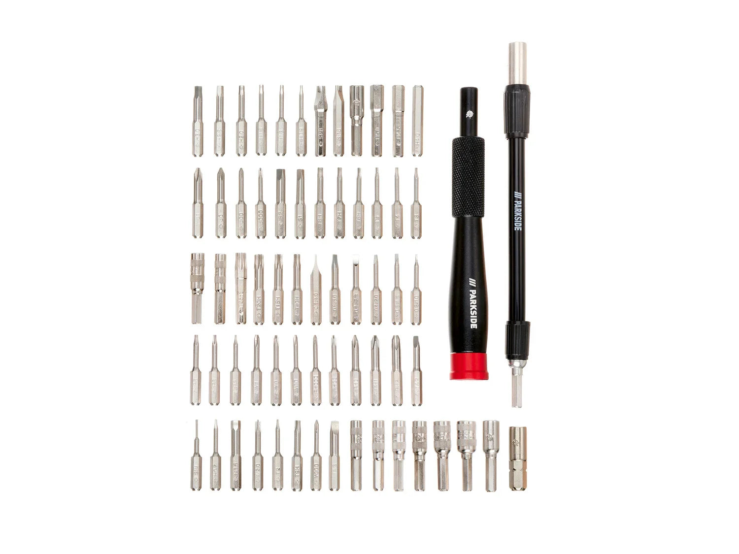 PARKSIDE Set d'outils de prcisions, 66 pices
