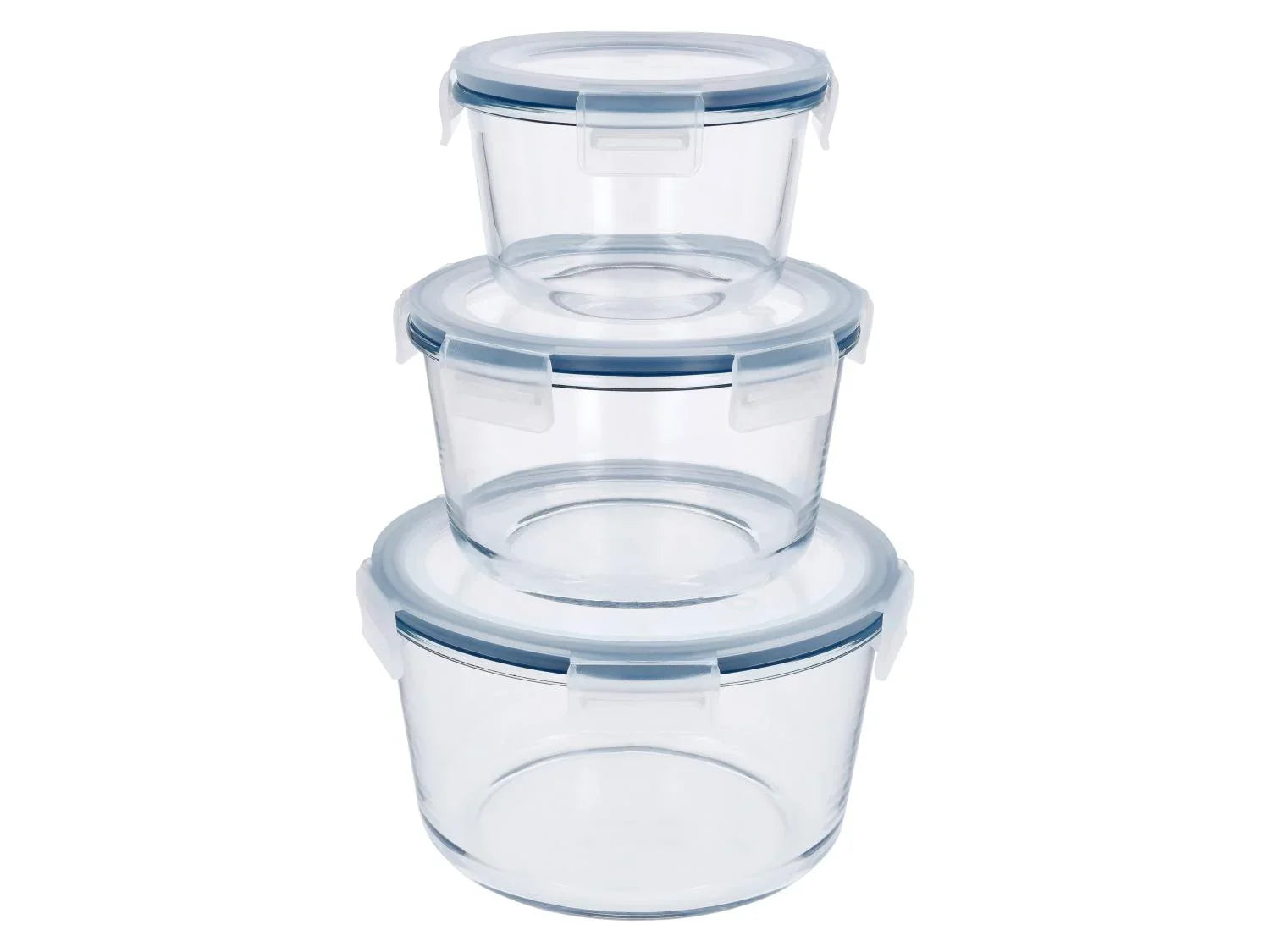 SILVERCREST Set de botes de conservation en verre