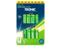 TRONIC Piles AA ou AAA Accu Ni-MH Ready 2 Use, 1,2 V, 8 pices