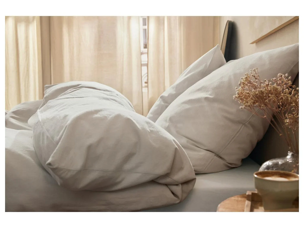 LIVARNO home Parure de lit en lin mlang, 240 x 220 cm
