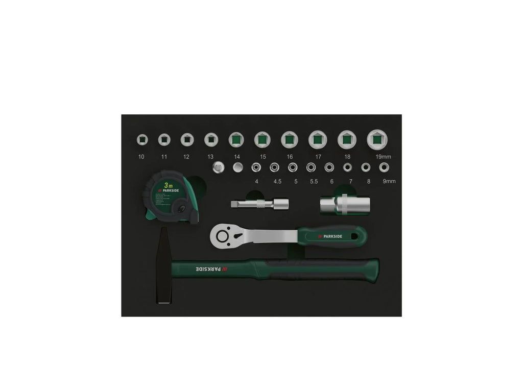 PARKSIDE Mallette  outils, 108 pices