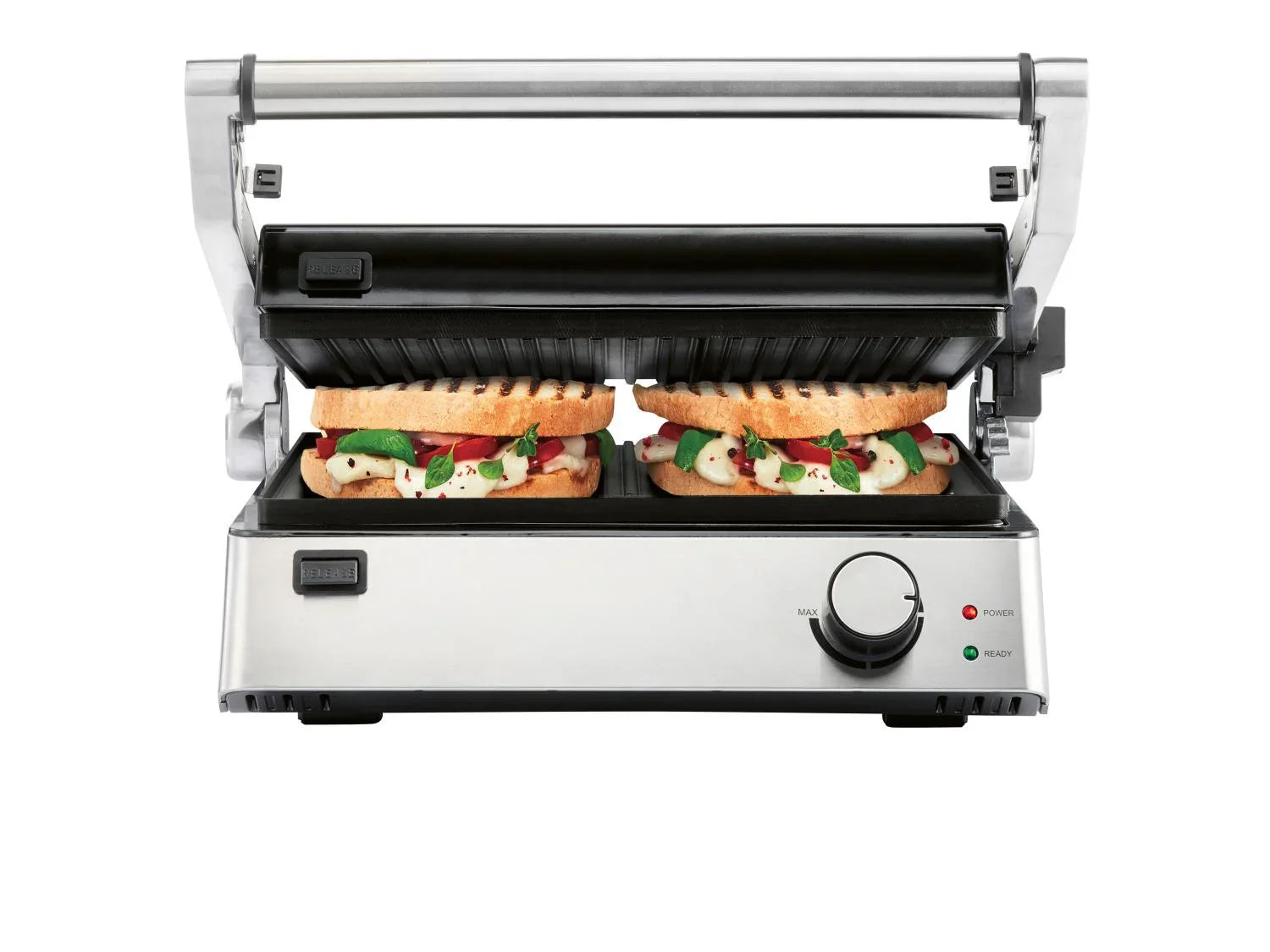SILVERCREST KITCHEN TOOLS Grill de contact, ouverture  180 Gril de contact, pliable  180