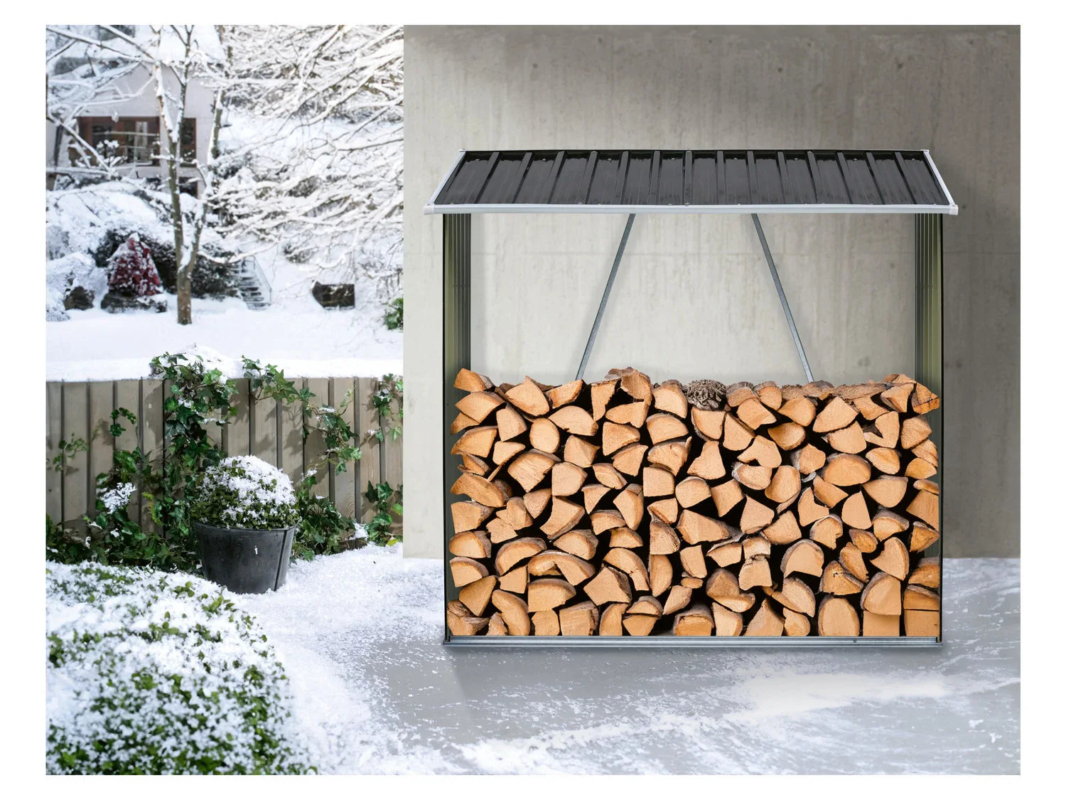 PARKSIDE tagre pour bois de chemine