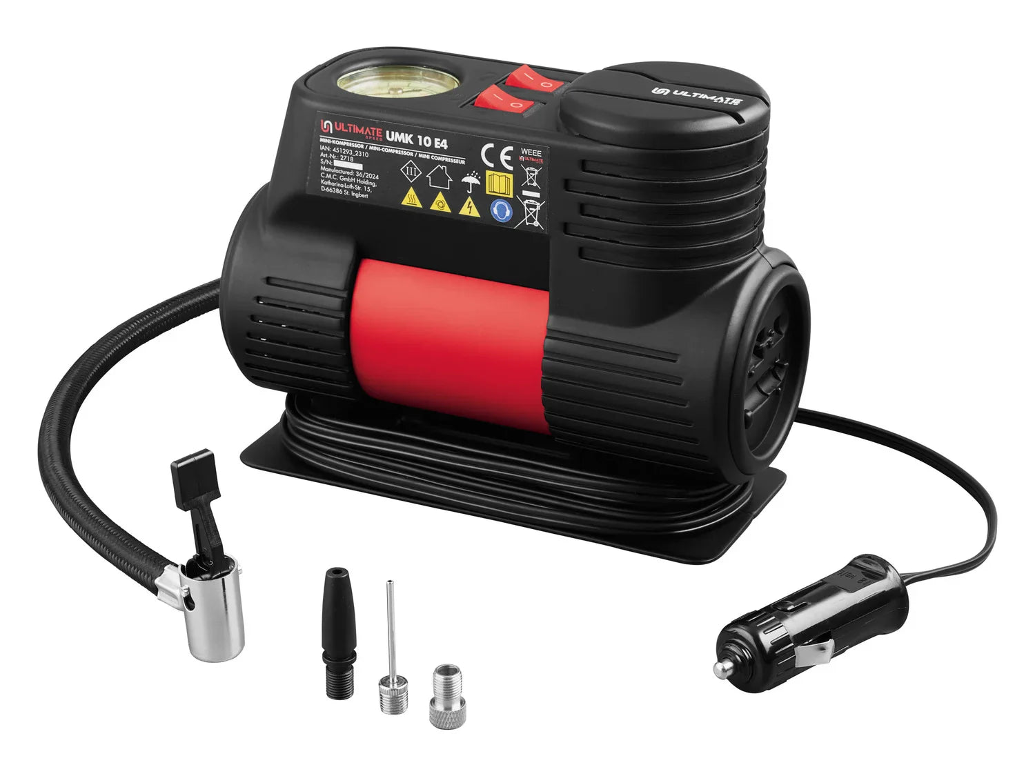 ULTIMATE SPEED Mini-compresseur UMK 10 E4
