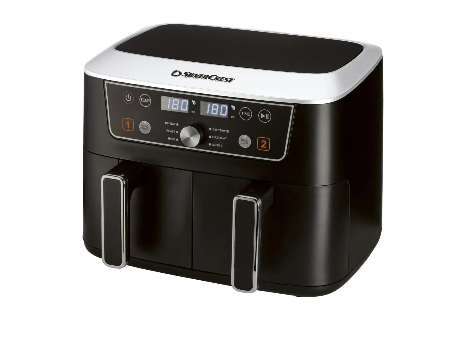 SILVERCREST Friteuse  air chaud double SHFDD 2600 B2