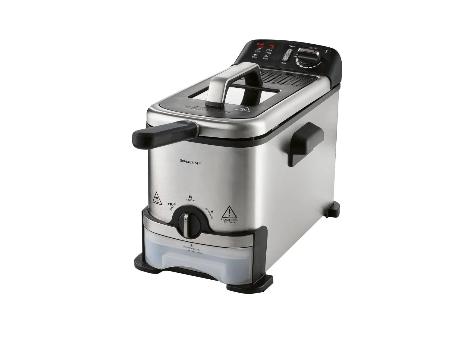 SILVERCREST KITCHEN TOOLS Friteuse en acier inoxydable