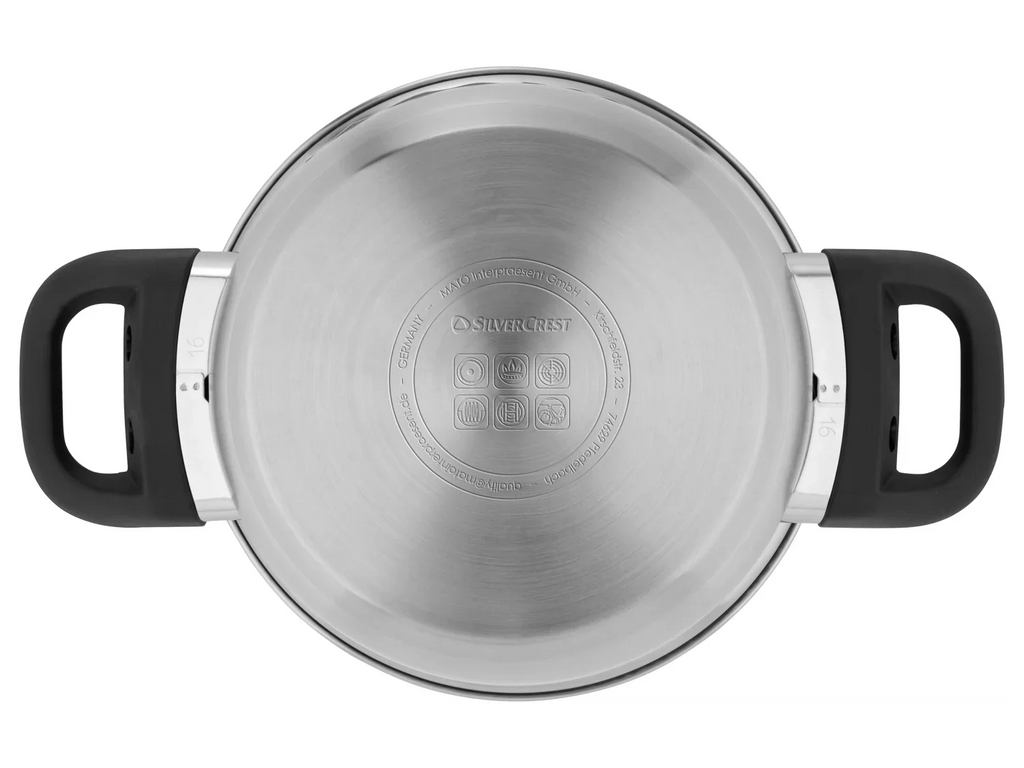 SILVERCREST Faitouts en acier inoxydable