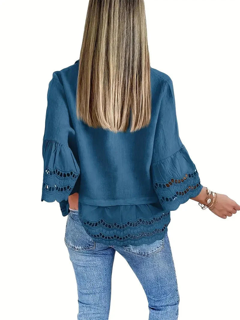 Emily - Blouse Aérée Chic