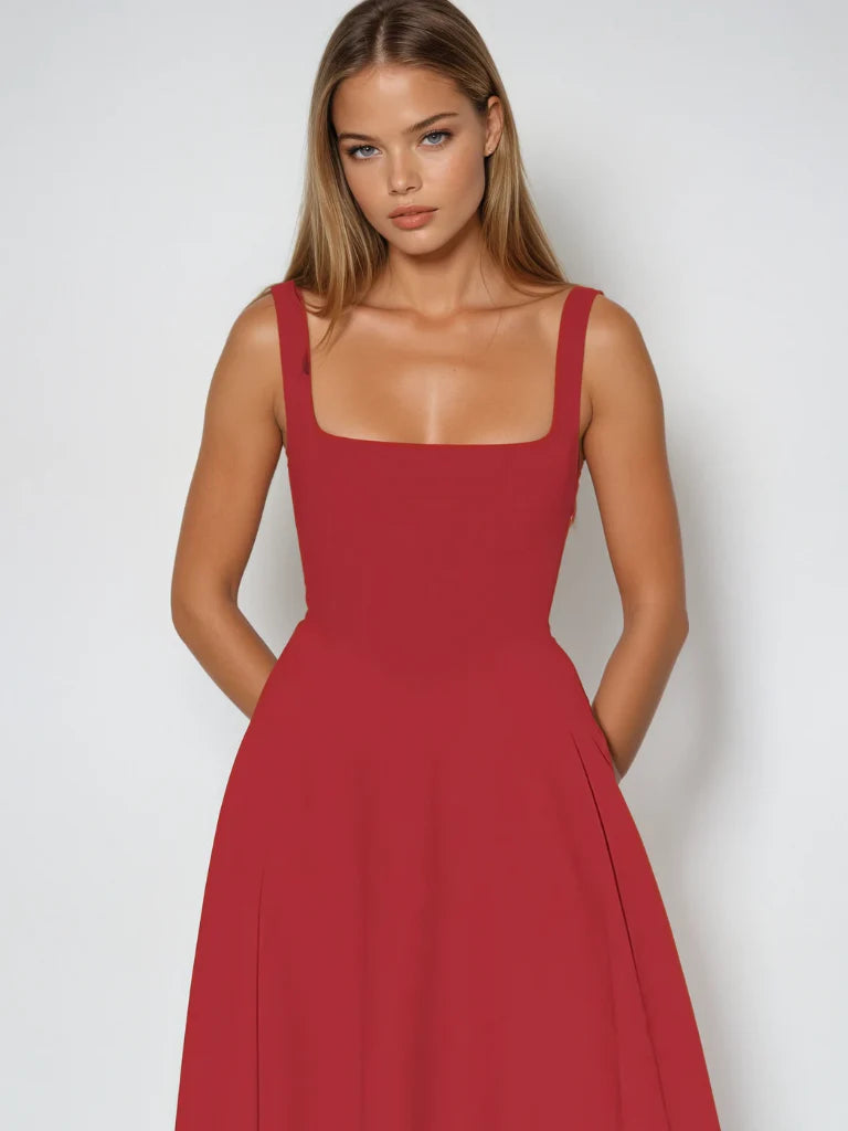 Robe Midi Classique pour Femme